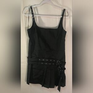 ZARA Women's  Elegant Black Dress Zize M US made In Moroco